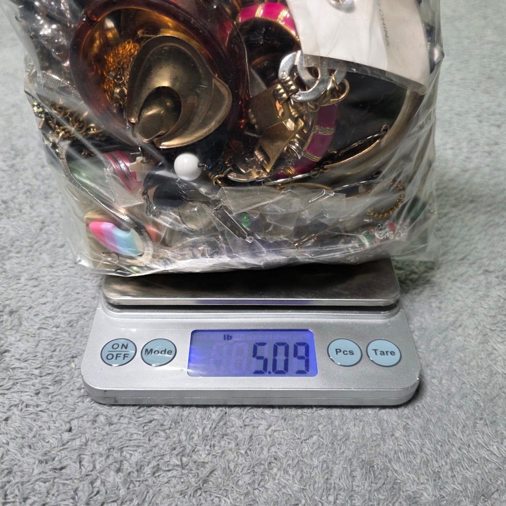 Jewelry Lot Multi 4lb+ Mixed Vintage Modern Costume Junk Box ALL Included